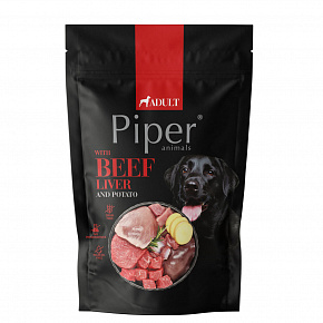 NEW PIPER marhahússal és burgonyával, kutyáknak való tasak 500 g