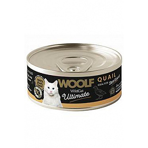 WOOLF WildCat Ultimate konz. Felnőtt Pástétom Fürj 85g WOOLF WildCat Ultimate konz. Felnőtt Pástétom Fürj 85g