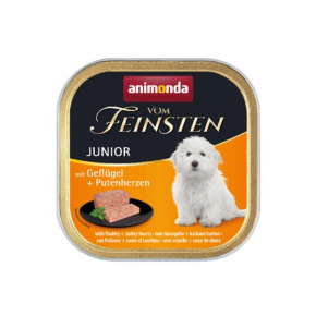 Animonda Vom Feinsten dog PUPPY baromfi és pulykaszív bal. 11 x 150 g