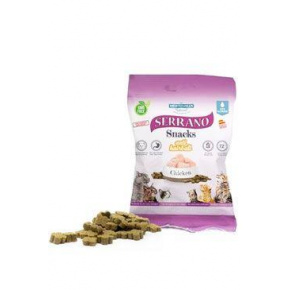 Serrano Snack macska-csirke-AntiHairball 50g