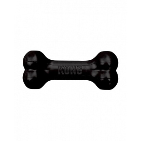 Játék Kong Dog Extreme Bone fekete, természetes gumiból, L Játék Kong Dog Extreme Bone fekete, természetes gumiból, L