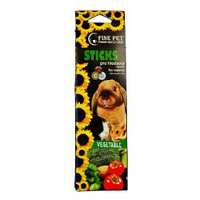 FINE PET Rágcsáló Rúd Zöldség 2db/110g