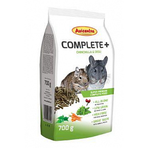 Avicentra COMPLETE+ csincsilla, nyolcszemű 700g Avicentra COMPLETE+ csincsilla, nyolcszemű 700g