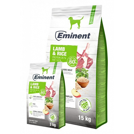 Eminent Dog Bárány rizs 3kg