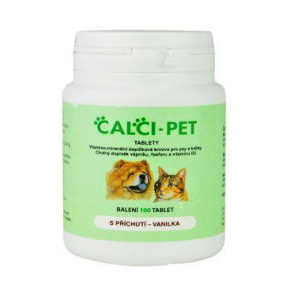 Calci Pet vanília 100tbl