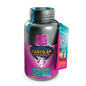 CARTILAN MSM+CURCUMIN 100tbl Altervet