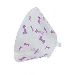 Védő nyakörv BUSTER műanyag Csont lila 10cm