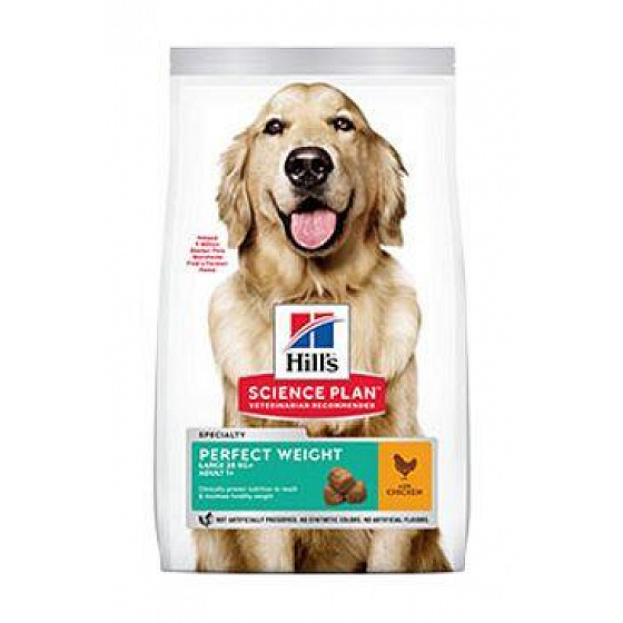 Hill konzervdoboza. SP Perfect Weight Adult Large csirke 12kg