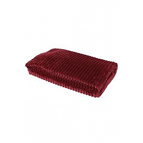 Kétrétegű STRIPE bordó takaró 200x155cm 1db