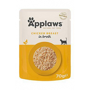 Applaws Cat kapsa Adult Broth kuřecí prsa 70g Applaws Cat kapsa Adult Broth kuřecí prsa 70g