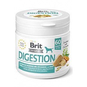 Brit Dog Vitaminok Emésztés 120g (60tbl)