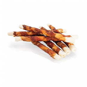KIDDOG BUFFET kacsahús és csirkehús bivalyrúdon [25 db], 2 cm/ 26 cm