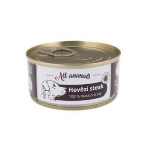 All Animals DOG marhahús steak 100g