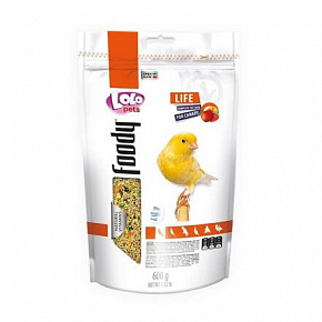 LOLO BASIC gyümölcstáp kanáriknak 600 g Doypack