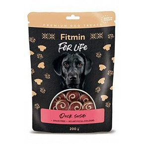 Fitmin FL kutyaeledel csomag. Kacsás sushi 200g