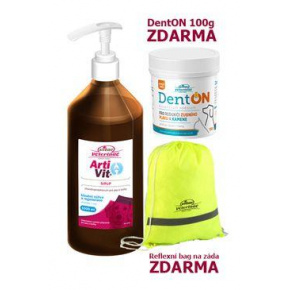 VITAR Veterinae ArtiVit szirup 1000ml+DentON100g+tea