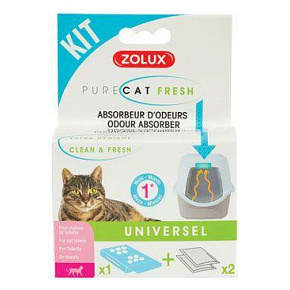 PURECAT Set szagfrissítő és szagelnyelő készlet Zolux PURECAT Set szagfrissítő és szagelnyelő készlet Zolux