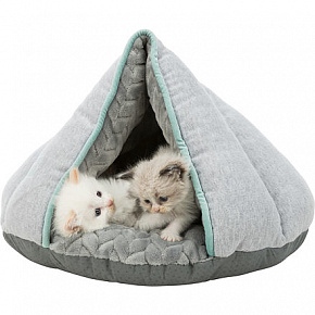 JUNIOR plüss barlang - sátor 45 x 30 x 40 cm szürke JUNIOR plüss barlang - sátor 45 x 30 x 40 cm szürke