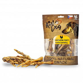 KIDDOG 100% Natural Snack, kuřecí pařátky "L",  250 g