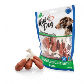 KIDDOG nyúlhús kalciumkockákon 250 g