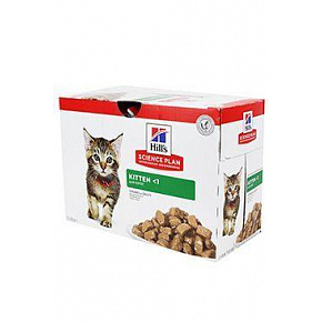 Hill's Fel. SP Kitten Chicken tasak 12x85g
