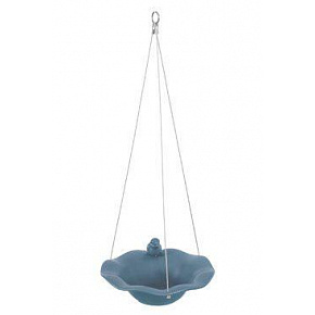 Kerámia madáretető kék Zolux díszítéssel Kerámia madáretető kék Zolux díszítéssel