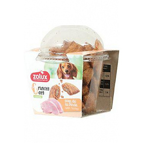 CRUNCHY Pulyka Kutyacsemege 75g Zolux