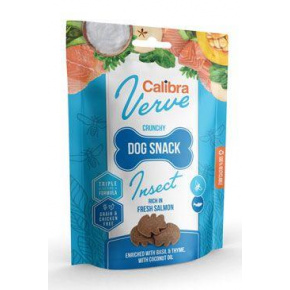 Calibra Dog Verve ropogós snack rovar és lazac 150g