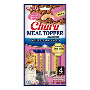 Inaba Churu Meal Topper macska Tonhal lazaccal 4 tubus 56 g