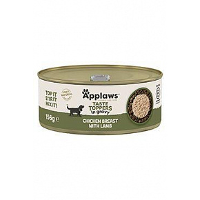 Applaws Dog konz. Toppers Gravy csirke.mellkas bárányhússal 156g