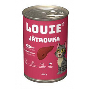 Louie Cat konz. Májkrém prebiotikumokkal 400g