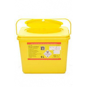 Konténer orvosi hulladékhoz 6,0l CVET