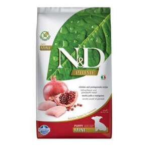 N&D PRIME DOG Puppy Mini csirke és gránátalma 2,5kg