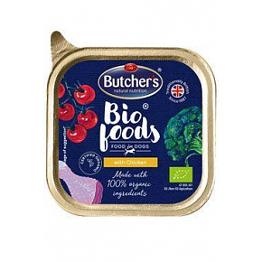 Butcher's Dog Bio Foods csirkés tálka 150g