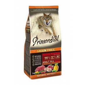 Primordial Dog GF Adult Bivaly és Makréla 2kg Primordial Dog GF Adult Bivaly és Makréla 2kg