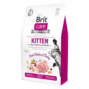 Brit Care Cat GF Cica GF Cica Egészséges növekedés és fejlődés 2kg