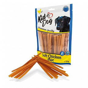 KIDDOG csirke lágy csíkok 250 g