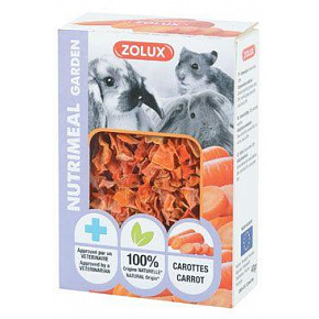 NUTRIMEAL GARDEN rágcsáló csemege Sárgarépa 40g Zolux