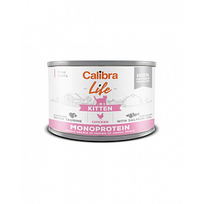 Calibra CONZERVA cat Life Cica Cica csirke 6 x 200 g