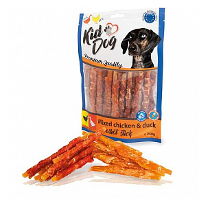 KIDDOG mix répa rudacska csirke + kacsa 12 cm 250 g