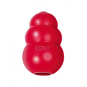 Játék Kong Dog Classic Gránátalma piros, természetes gumi, S 9 kg-ig