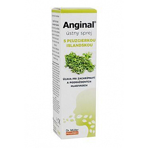 Dr.Muller Anginal szájpermet izlandi zuzmóval.zuzmós 30ml
