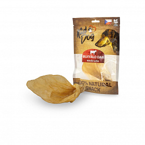 KIDDOG 100% Természetes Snack, természetes marhafül 20 cm / 55 - 60 g