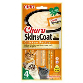 Churu Cat Skin&Coat csirke recept 4x14g