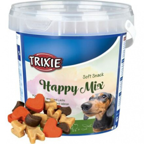 Puha Snack Happy MIX - csirke, bárány, lazac, vödör 500 g