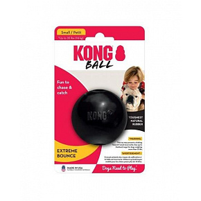 Játék Kong Dog Extreme Ball fekete, természetes gumiból, S 16 kg-ig Játék Kong Dog Extreme Ball fekete, természetes gumiból, S 16 kg-ig