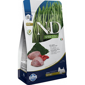 Farmina N&D dog SPIRULINA (GF) puppy mini lamb and goji 0,8 kg Farmina N&D dog SPIRULINA (GF) puppy mini lamb and goji 0,8 kg