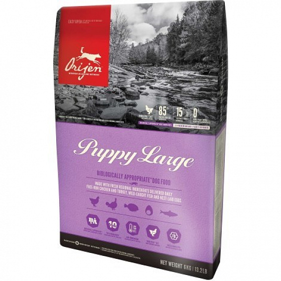 Orijen Dog Puppy Large 11,4 kg + INGYENES SZÁLLÍTÁS