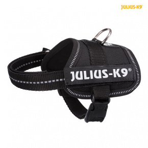 Julius-K9 power hám Baby 2/XS-S 33-45 cm, - fekete