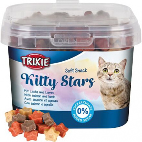 Puha Snack Kitty Stars - csillagok lazac, bárány 140g